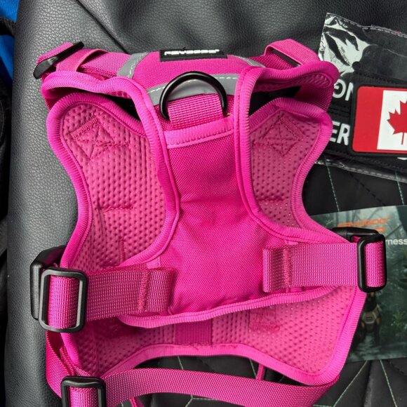 Pink Tactical Dog Harness Service Dog Vest with patches size small - Picture 2 of 3